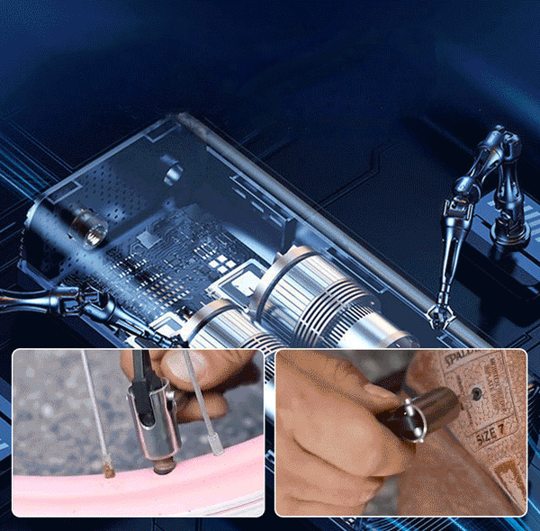 Portable Electric Car Tire Inflator – Compact Air Compressor for Vehicles