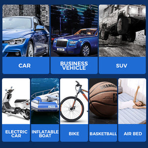 Portable Electric Car Tire Inflator – Compact Air Compressor for Vehicles