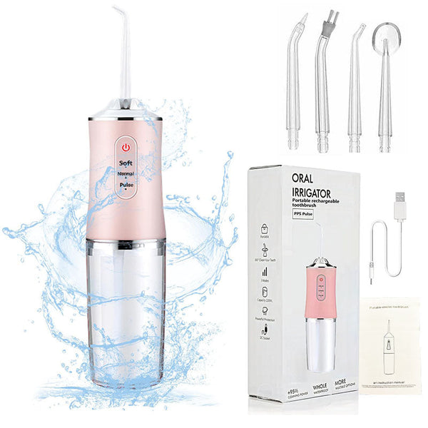Rechargeable Cordless Oral Irrigator for Deep Cleaning