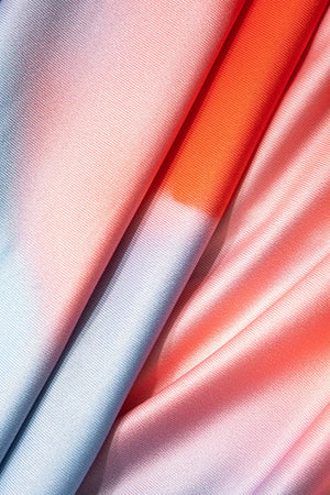 Elegant Floral Mesh Summer Dress