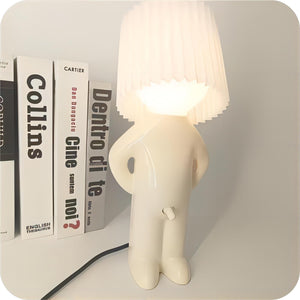 Little Shy Man Table Lamp – Funny Bedside Light