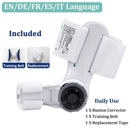 Adjustable Toe Bunion Corrector Orthopedic Splint for Alignment & Pain Relief