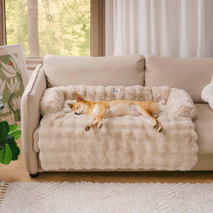 Fluffy Calming Dog Bed Sofa