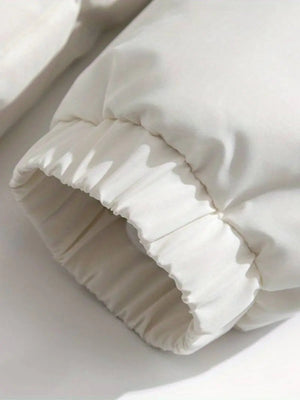 Elegant Women’s Zip-Up Winter Coat