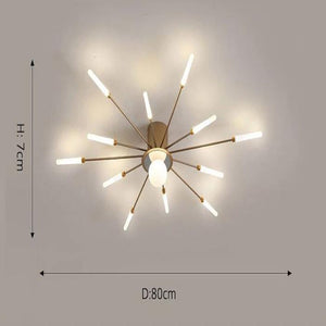 Elegant Petal Ceiling Light Designed for Any Room