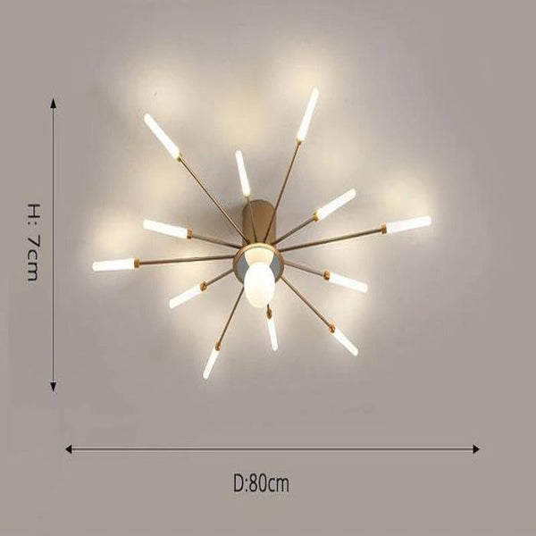 Elegant Petal Ceiling Light Designed for Any Room