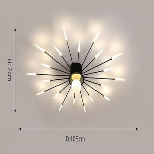 Elegant Petal Ceiling Light Designed for Any Room