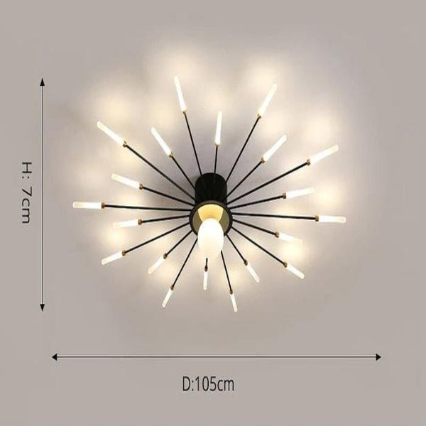Elegant Petal Ceiling Light Designed for Any Room