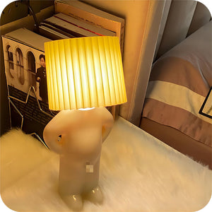 Little Shy Man Table Lamp – Funny Bedside Light
