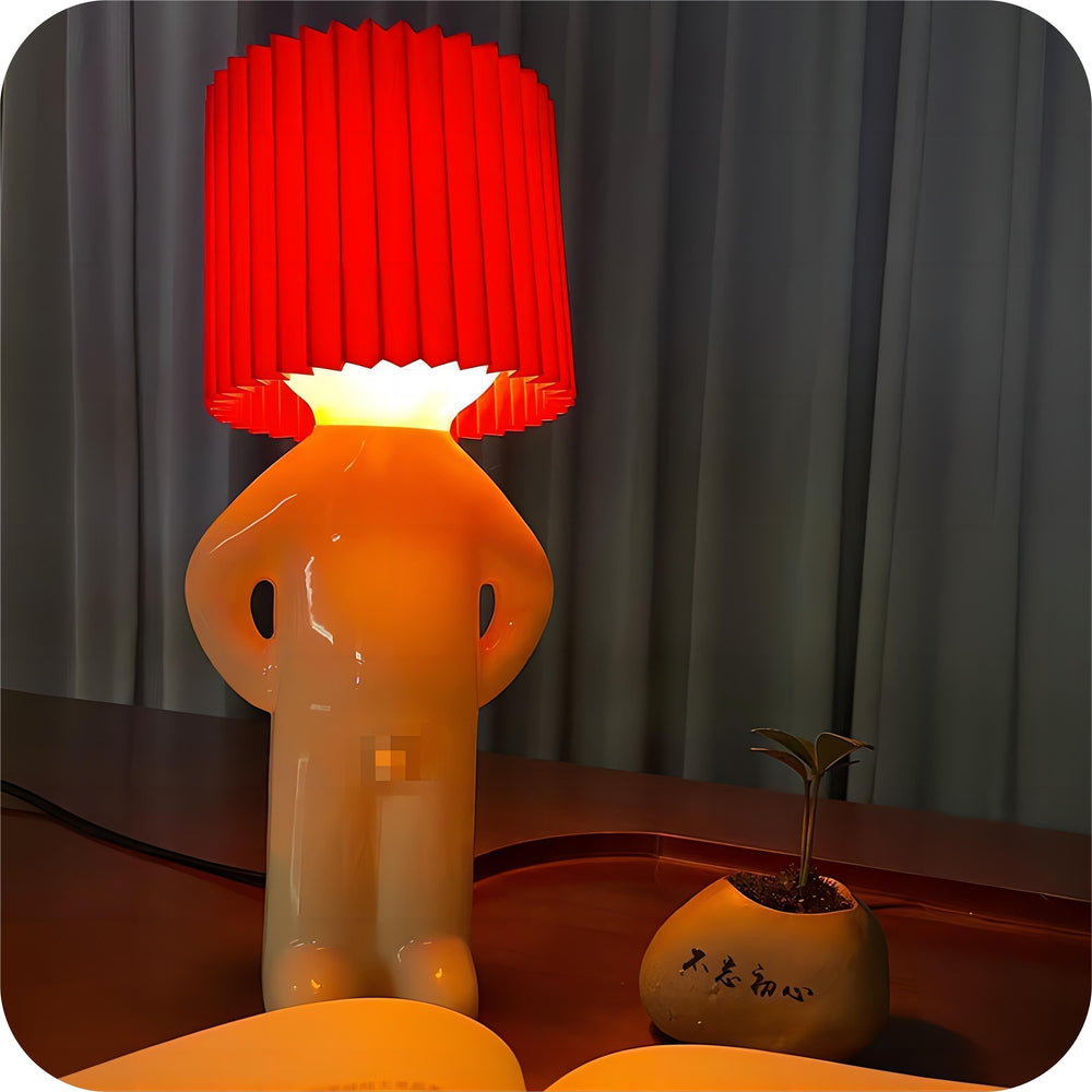 Little Shy Man Table Lamp – Funny Bedside Light