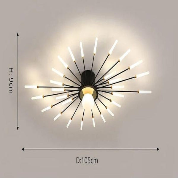Elegant Petal Ceiling Light Designed for Any Room