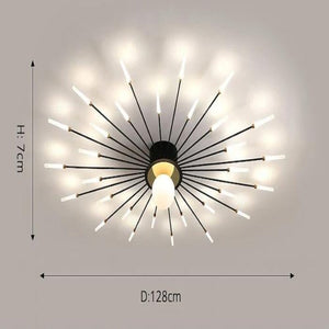 Elegant Petal Ceiling Light Designed for Any Room