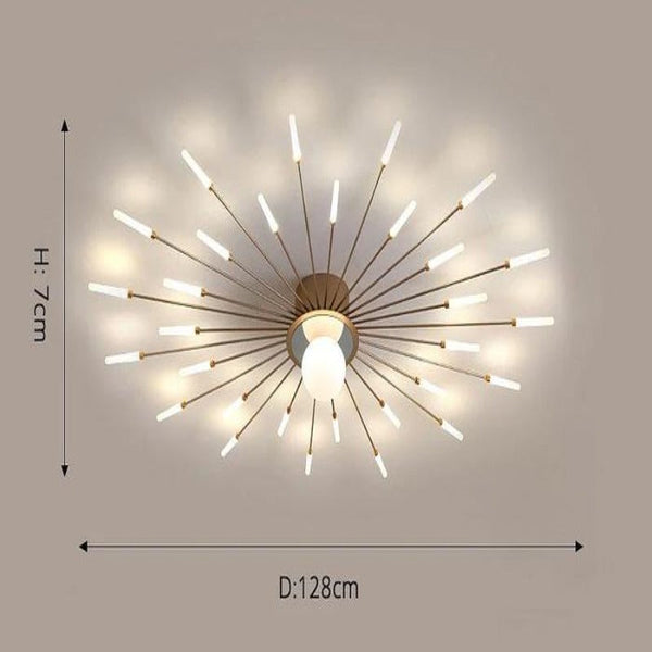 Elegant Petal Ceiling Light Designed for Any Room