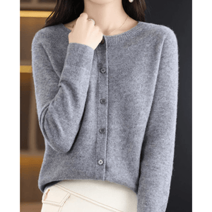 Women's Soft Cashmere V-Neck Cardigan