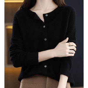Women's Soft Cashmere V-Neck Cardigan