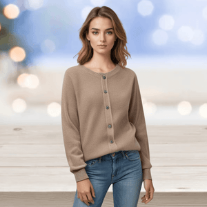 Women's Soft Cashmere V-Neck Cardigan