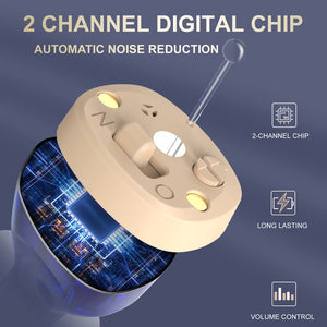 Hearing AidsBluetooth Rechargeable BTE  – App-Controlled, 4 Modes