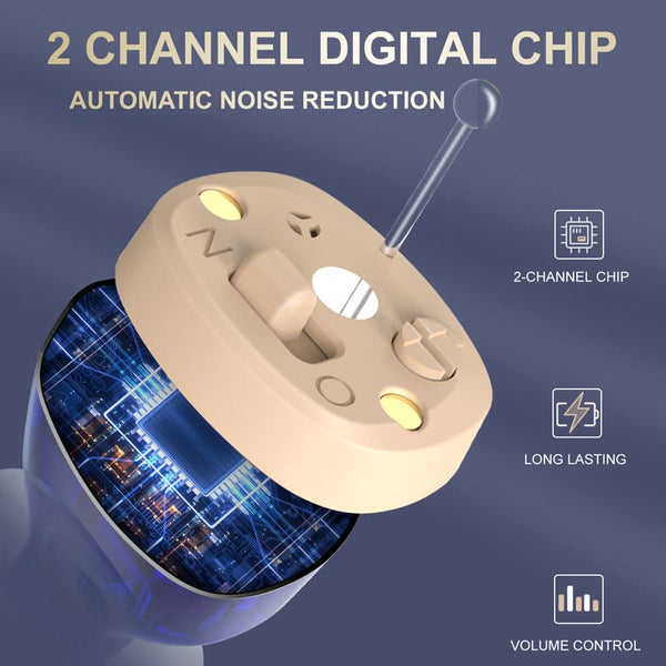 Hearing AidsBluetooth Rechargeable BTE  – App-Controlled, 4 Modes