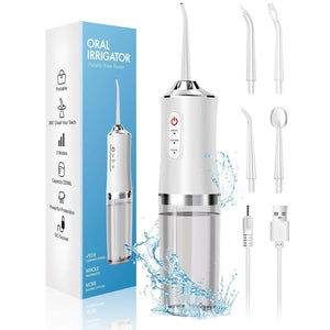 Rechargeable Cordless Oral Irrigator for Deep Cleaning