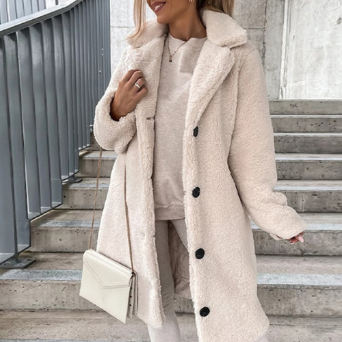 Women's Faux Wool Teddy Coat