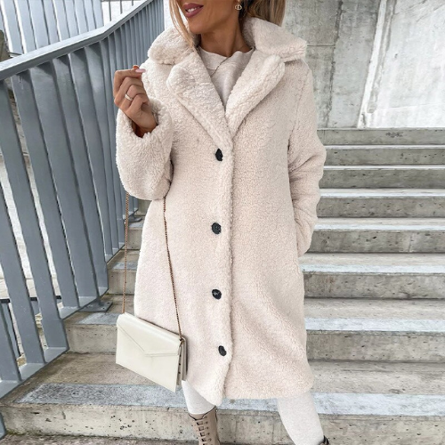 Women's Faux Wool Teddy Coat
