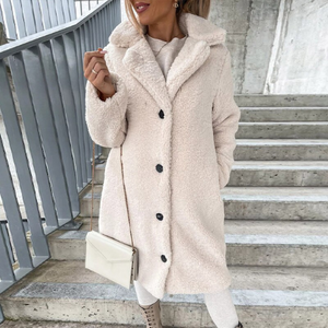 Women's Faux Wool Teddy Coat