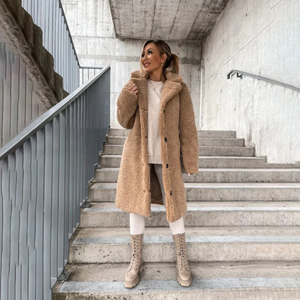 Women's Faux Wool Teddy Coat