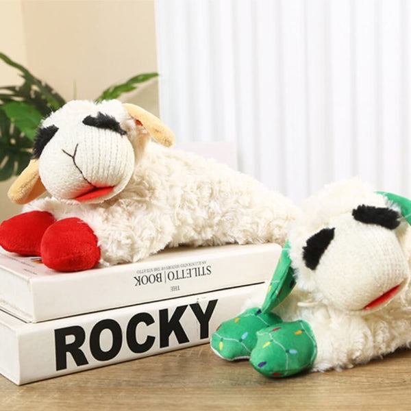 Lamb Plush Interactive Dog Toy