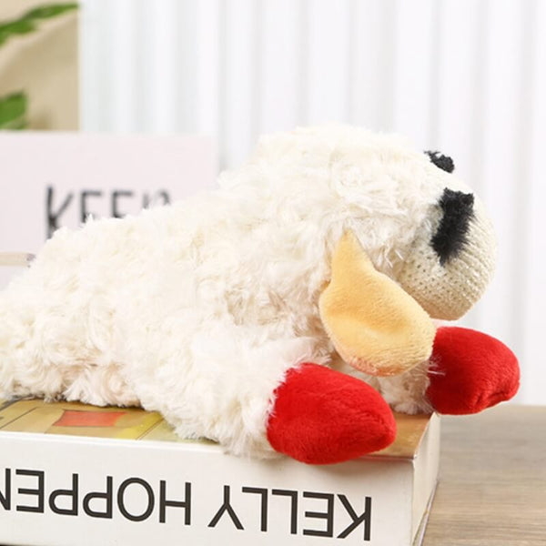 Lamb Plush Interactive Dog Toy