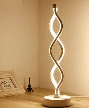 Desk Twisted Lamp