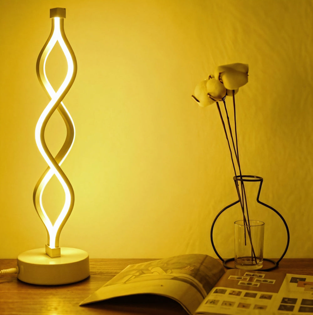 Desk Twisted Lamp