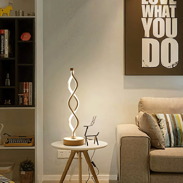 Desk Twisted Lamp