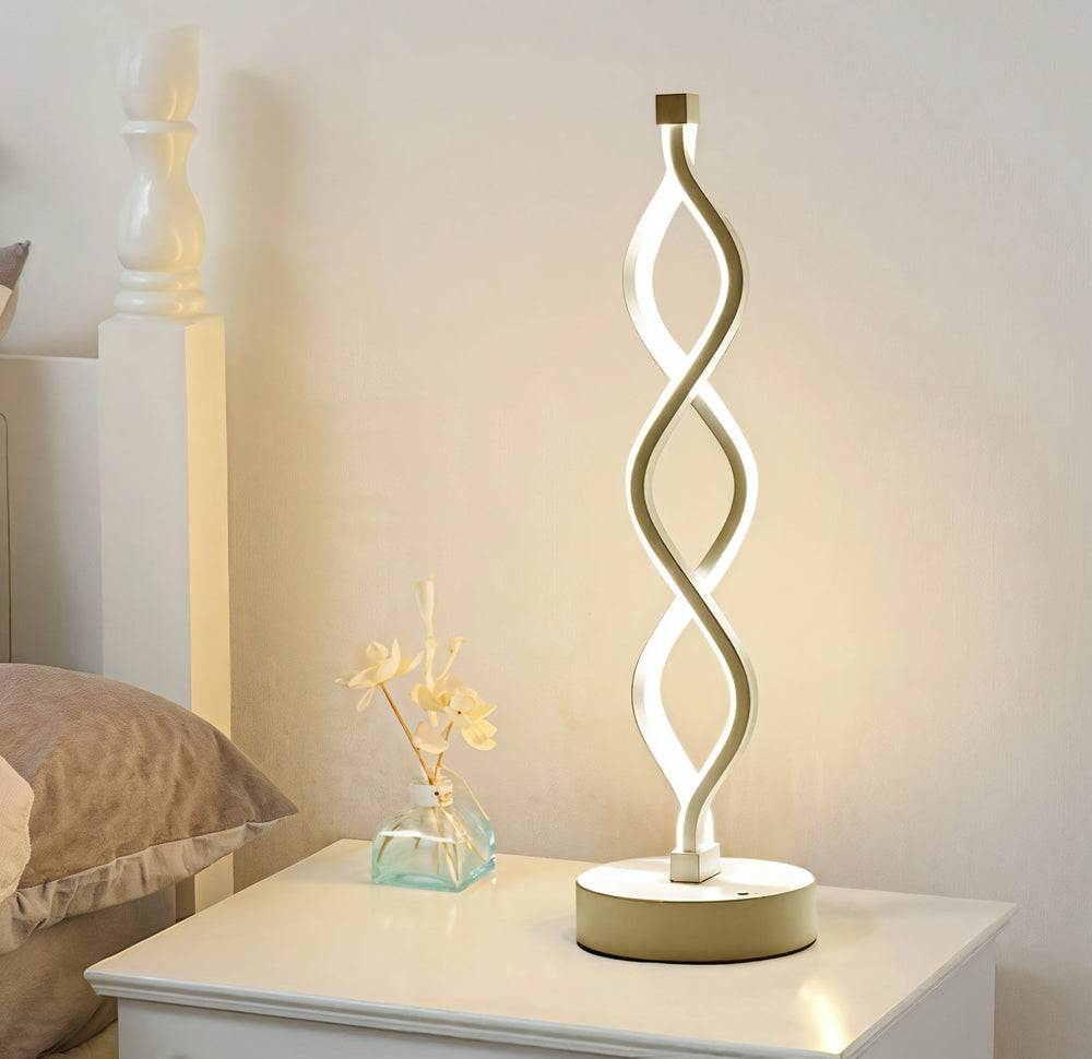 Desk Twisted Lamp