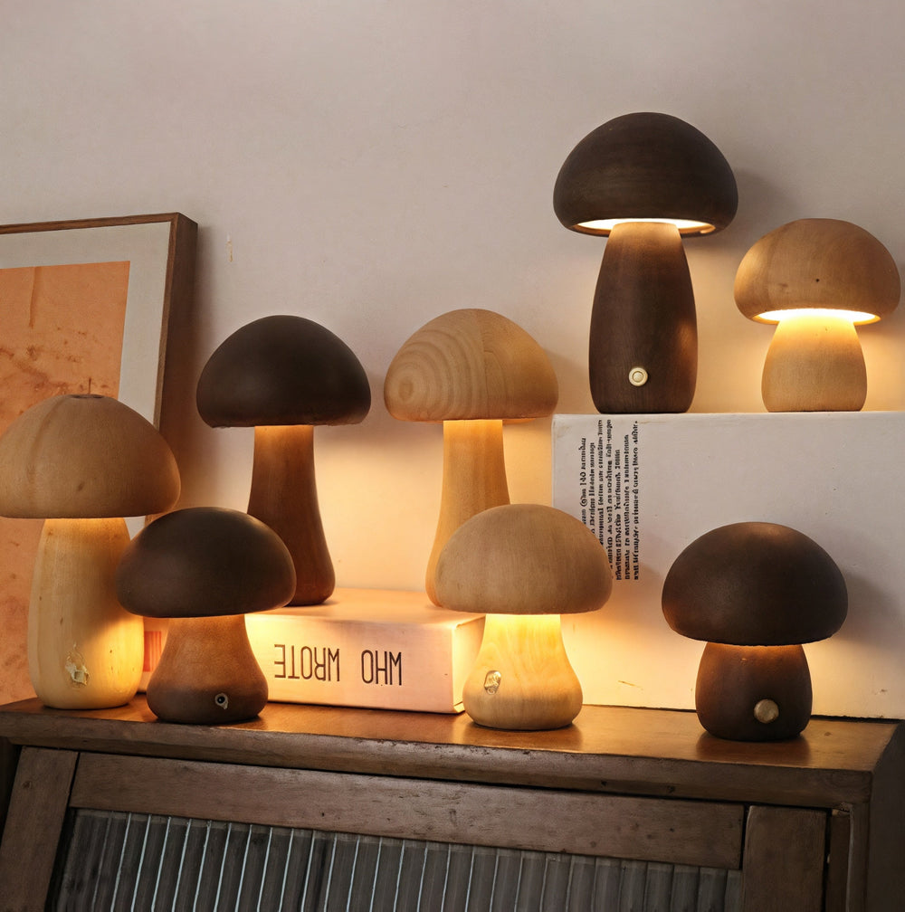 Mushroom Bedside Lamp