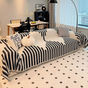 Chenille Couch Cover – Anti-Scratch Double-Sided