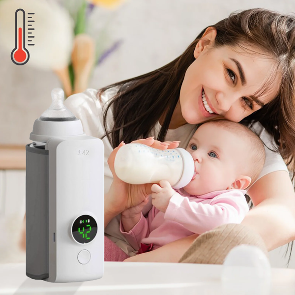 On-the-Go Portable Baby Bottle Warmer – Compact & Easy to Use