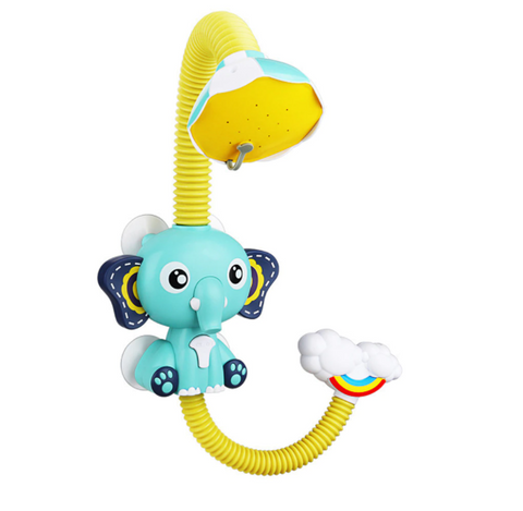 Electric Baby Bath Toy – Rotating Elephant Shower Head