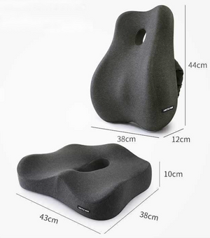 Orthopedic Memory Foam Chair Cushion for Car & Office Use