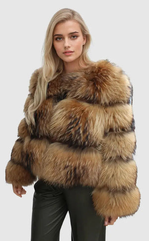 Luxury Women’s Faux Fur Winter Jacket