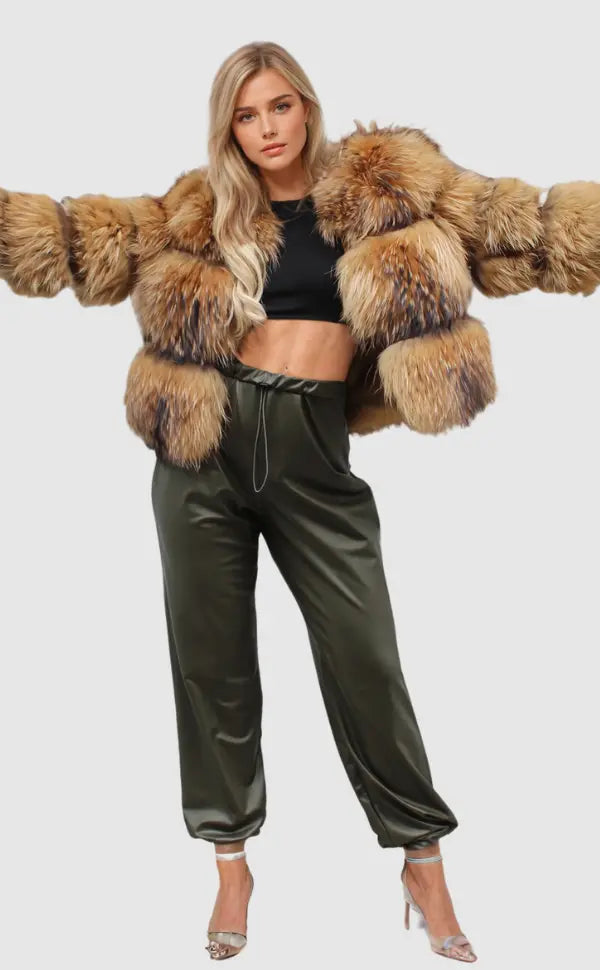 Luxury Women’s Faux Fur Winter Jacket