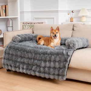 Fluffy Calming Dog Bed Sofa