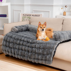 Fluffy Calming Dog Bed Sofa