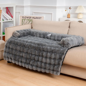 Fluffy Calming Dog Bed Sofa
