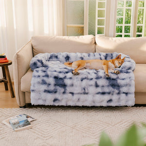 Fluffy Calming Dog Bed Sofa