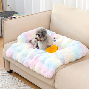 Fluffy Calming Dog Bed Sofa