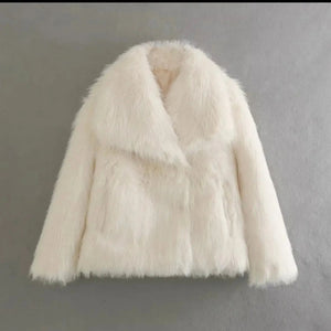 Premium Women’s Faux Fur Limited-Edition Coat