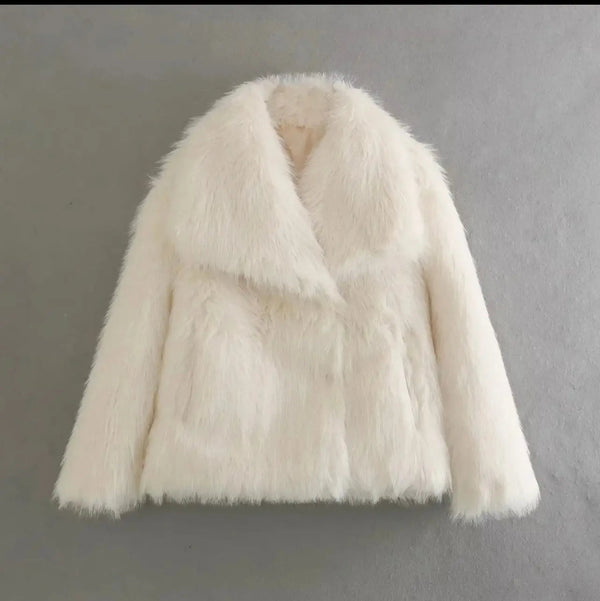 Premium Women’s Faux Fur Limited-Edition Coat