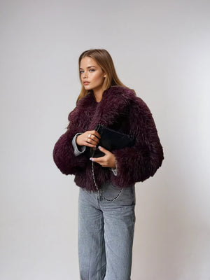 Premium Women’s Faux Fur Limited-Edition Coat