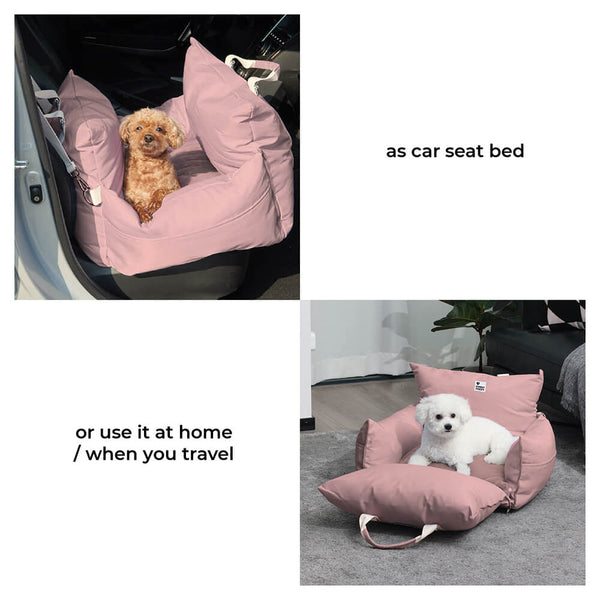 Dog Car Seat Bed Waterproof