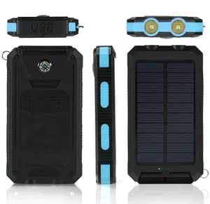 Portable 500,000mAh Solar Power Bank
